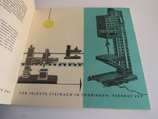 Sonneberger Metallbaukasten, DDR, Steinach Thüringen , Deutsch und Russich