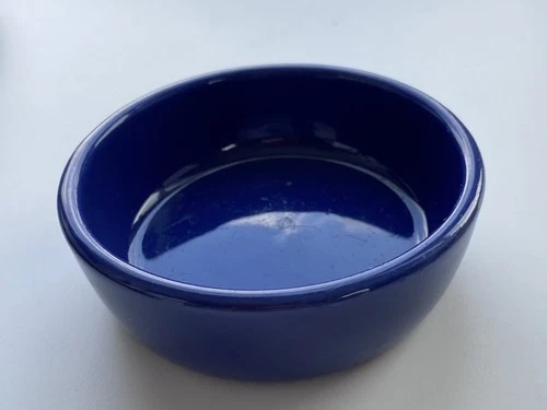 VINTAGE HOMER LAUGHLIN FIESTA cobalt   Blue Relish Tray Center Insert