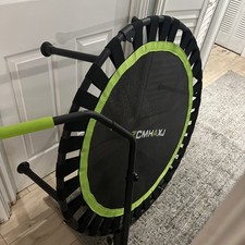 40" Mini Exercise Trampoline for Kids Adults Indoor Foldable Fitness Rebounder