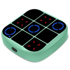 Tic-Tac-Toe Bolt Game, 4-in-1 Handheld Puzzle Games Console, Electronic Tic-T...