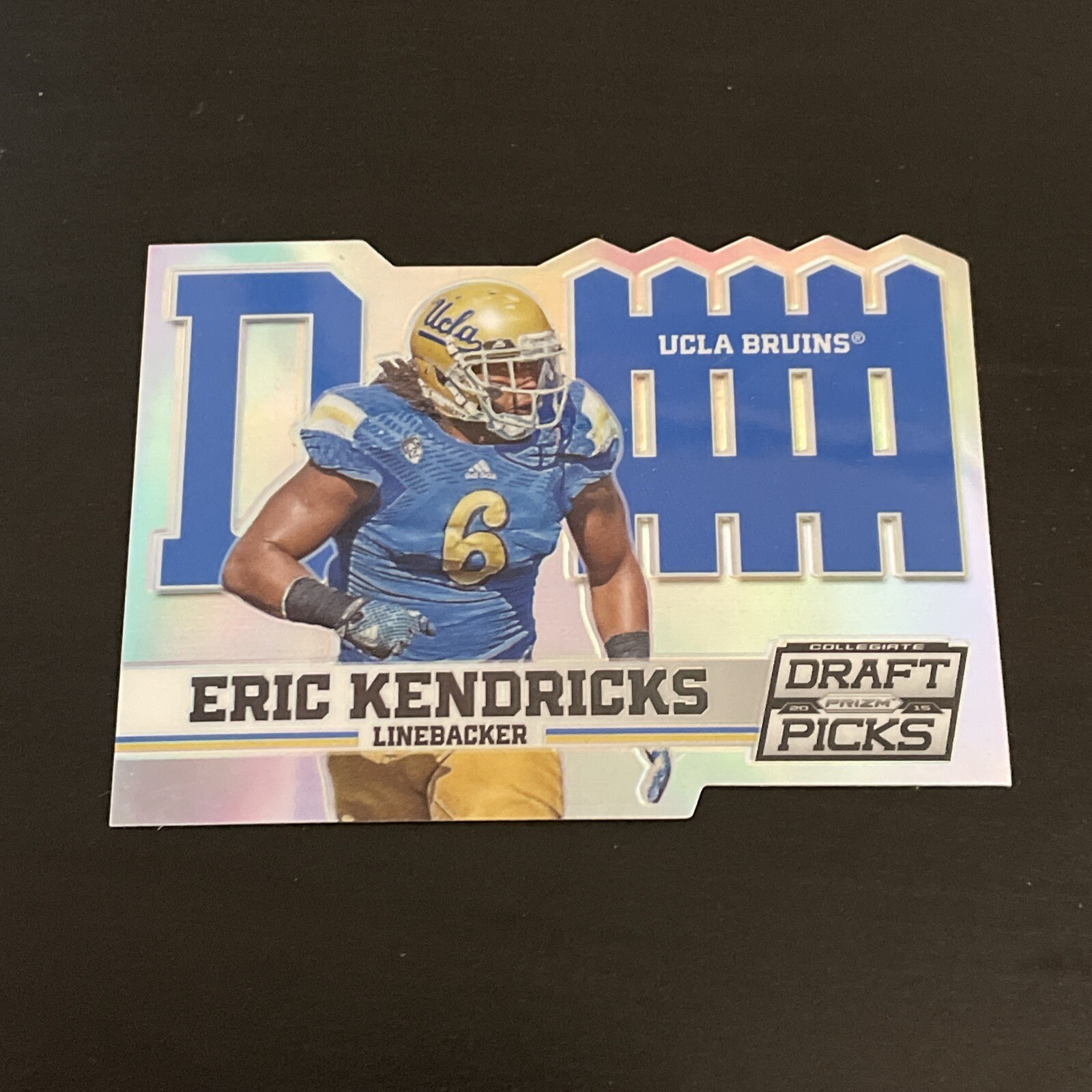 2015 Panini Collegiate Draft Picks Football Die-Cut Prizm #30 Eric Kendricks