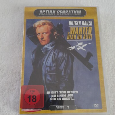 Rutger Hauer - Wanted - Dead Or Alive (1986) - DVD NEU OVP 