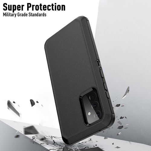 Für Samsung Galaxy A12 A32 A42 A52 Hülle Stoßfest Cover mit Gürtelclip Holster - Bild 12 von 37