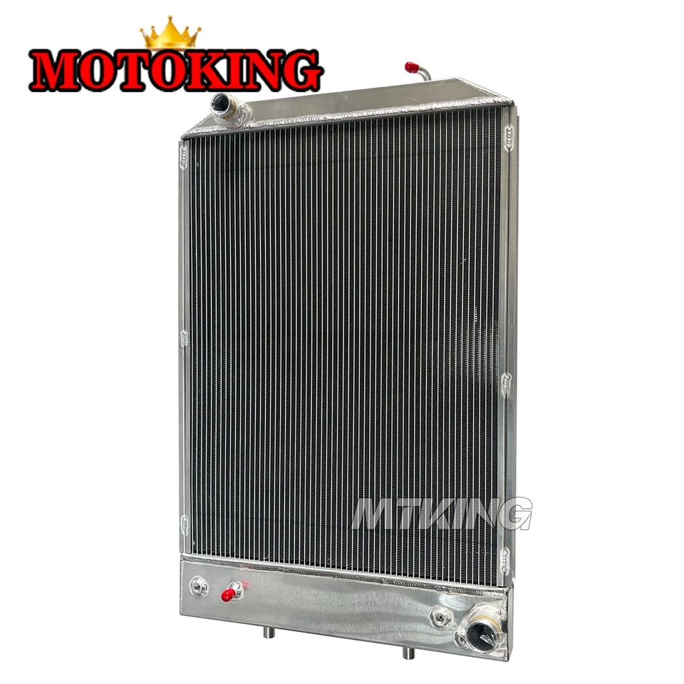 Aluminum Radiator Fit 1997-2002 1999 98 Chevy T6500 T7500 /Isuzu FRR FSR FTR FVR - Изображение 3 из 4
