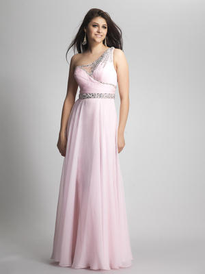 Dave & Johnny 8567 Women's Sparkly Ice Pink Dress Long Gown, Size 2 | eBay