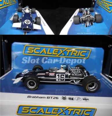 Scalextric Cars Brabham BT26 - Piers Courage Monaco GP '69 - 1:32 Scale C4521