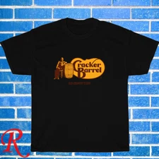 New Cracker Barrel Restaurant Black/Grey/Navy/White Size S-5XL Unisex T-Shirt