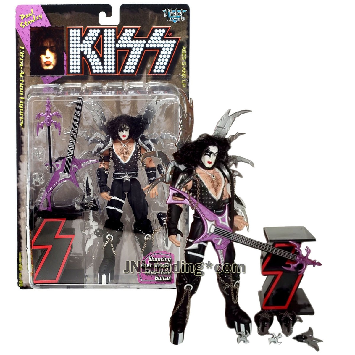 Year 1997 McFarlane Toys KISS Series 7 Inch Ultra Action