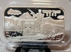 Donald Trump TRUMP TRAIN 1 OZ .999 SILVER ART BAR PROOF LIKE