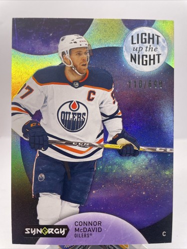 Connor McDavid 2022-23 Synergy Light Up The Night  /699 Oilers - Bild 1 von 2