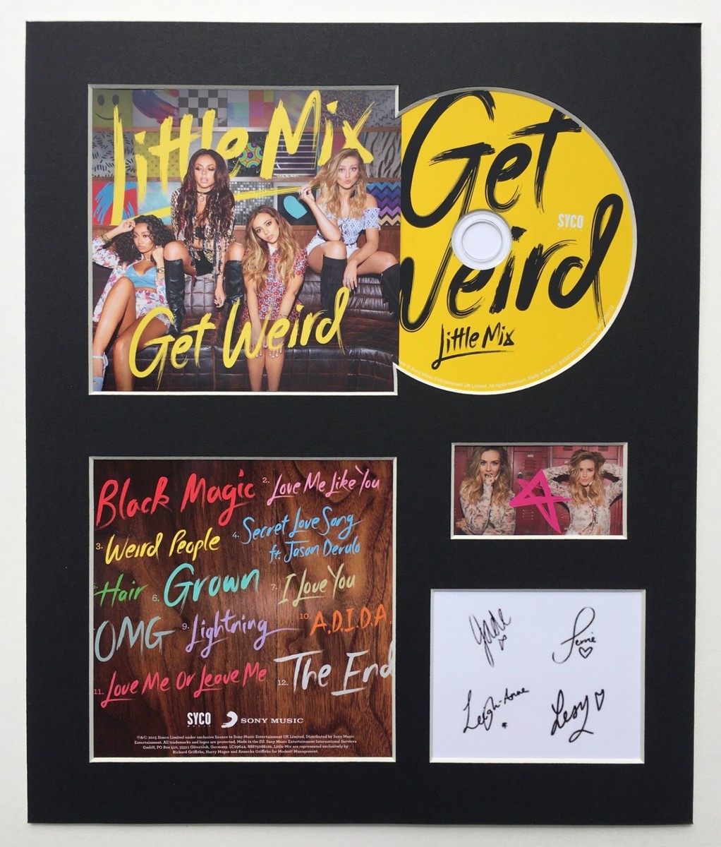Little Mix Autograph Little Mix Signed Poster With COA