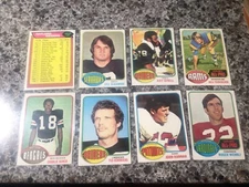 U-Pick 1976 Topps football common/stars/RC #266-528 SINGLES  - YOU PICK ANY CARD