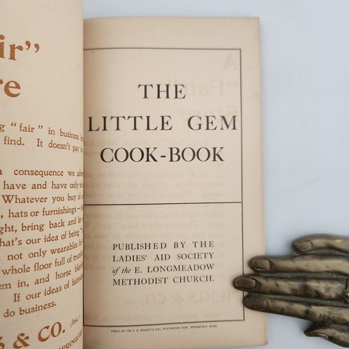 Little Gem Cookbook Ladies Aid Society Methodist East Longmeadow Springfiled MA - Imagen 3 de 12
