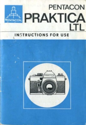 Pentacon Praktica LTL Instruction Manual English