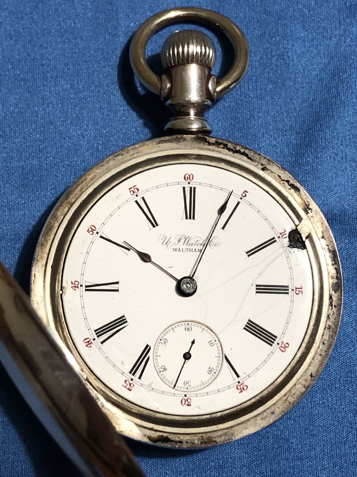 U.S. Watch Co. (Waltham, Mass) Grade 84 Pocket Watch image 2