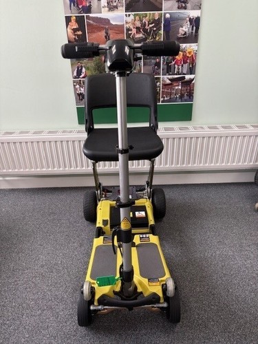 YELLOW Luggie Mobility Scooter ELITE PLUS MODEL - SERVICED & TESTED ✅ #2080