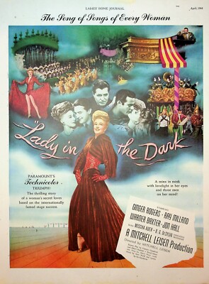 knee length dresses for ladies Gail Russell Ginger Rogers from Lady in the Dark 2967-35  ABCDVDVIDEO