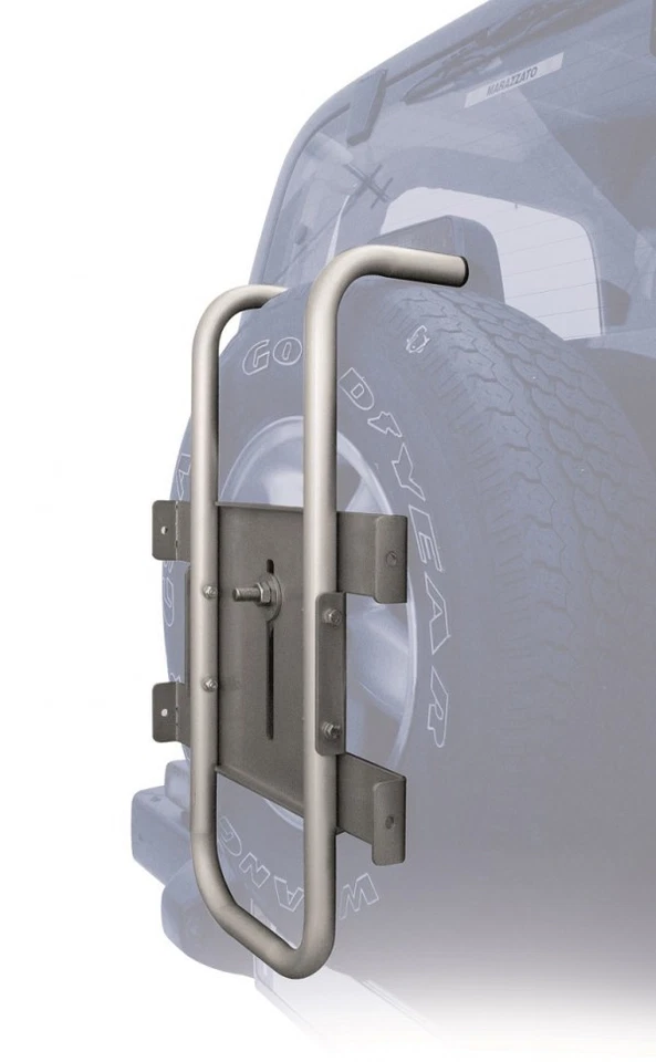 PORTABICI DA RUOTA DI SCORTA FUORISTRADA PERUZZO STELVIO 4X4 2 BICI ALLUMINIO - Immagine 3 di 4