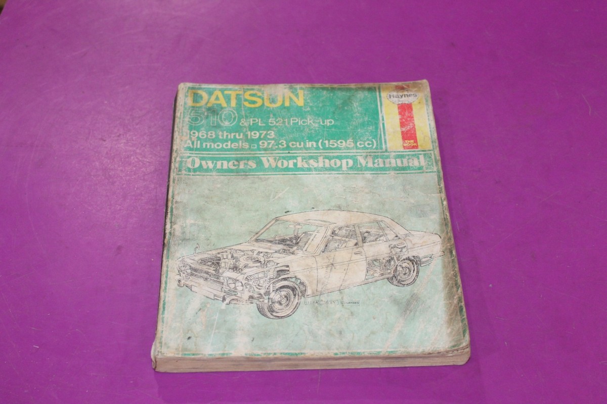 Haynes 510 & PL 521 Pick-up 1938-73 Owners Workshop Manual. | eBay