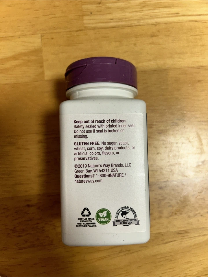 Natures Way 480 mg CHAGA Hongo Premium Antioxidante Inmunidad 30 cápsulas veganas Foto 3 de 4