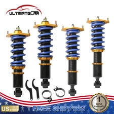 Set 4 Coilover Struts Shock For 1990-2005 Mazda Miata MX5 NA NB Adjust Height