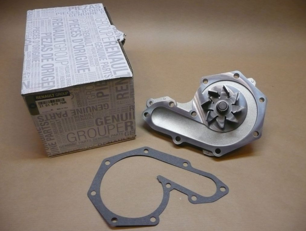 Pompe à eau d'origine Renault 210107370R pour la réfection mécanique de votre Scenic