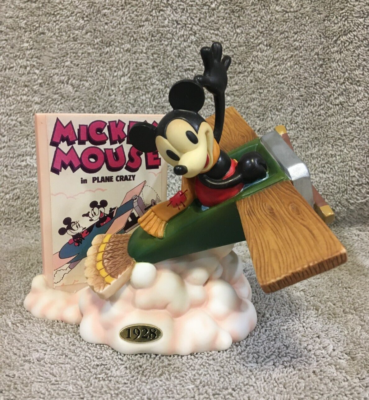 Disney Enesco Plane Crazy, 1928 Limited Edition Mickey Figurine