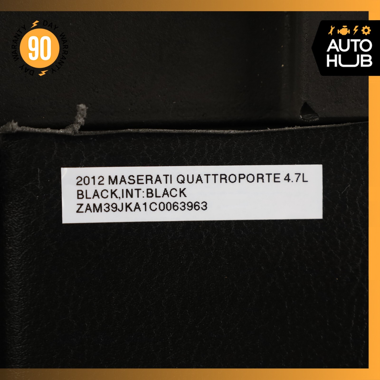 03-13 Maserati Quattroporte Instrument Cluster Speedometer Bezel Trim OEM 68k