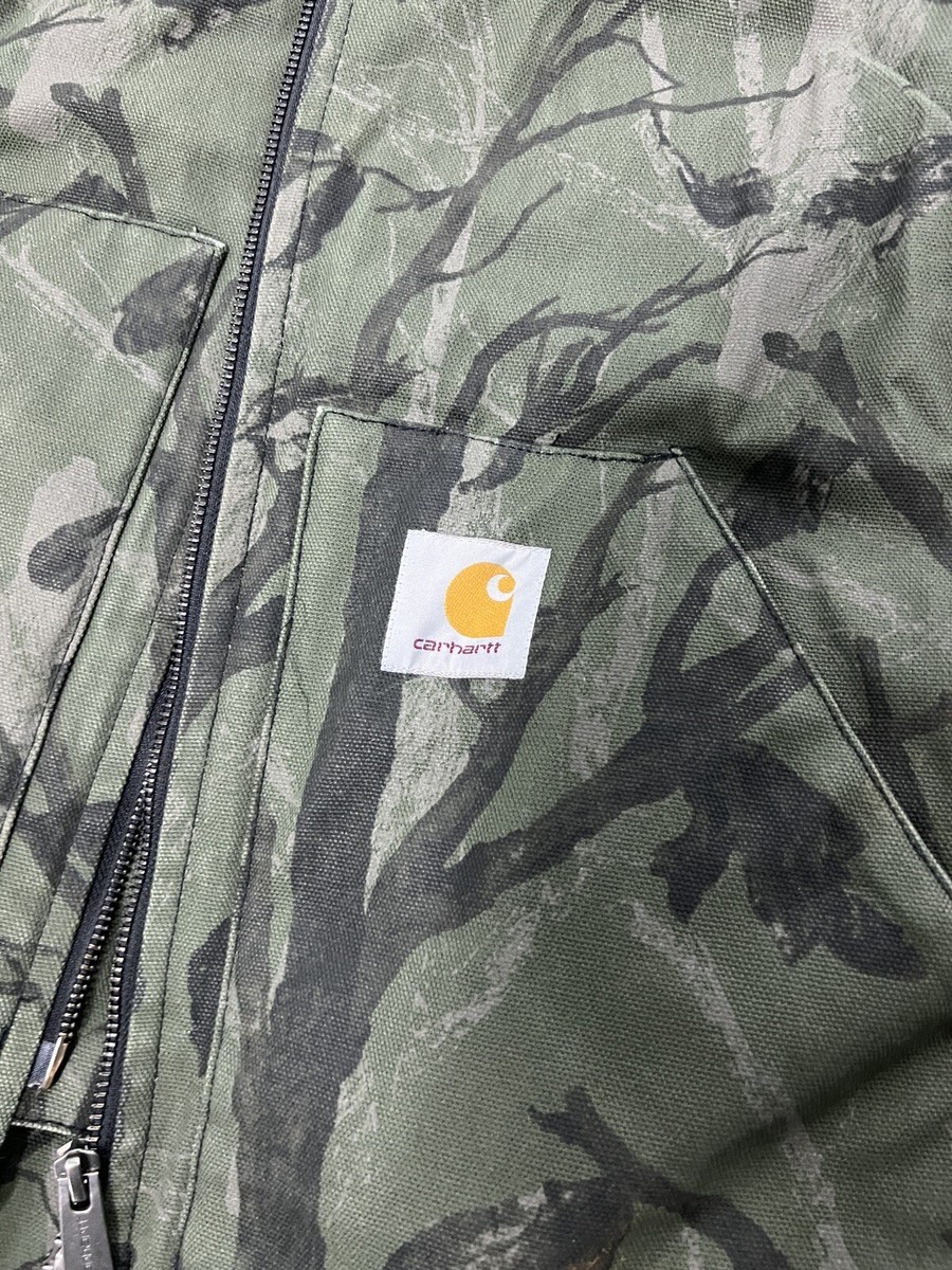 Carhartt Work In Progress WIP Realtree Camo Vest Size Large | eBay