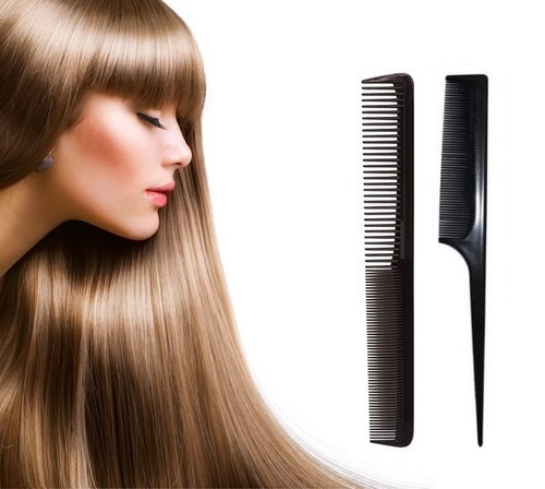 Sallys Black Salon Professional Hairdressing Barber / Rat Tail Hair Styling Comb - Picture 12 of 16