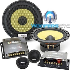 SANSUI SX-620C 6,5" ALTOPARLANTI COMPONENTI AUTO TWEETER QUALITÀ SUONO NUOVO