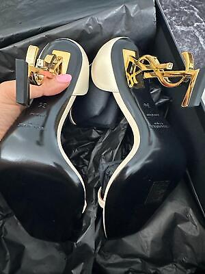 Saint Laurent Opyum Opium 110 YSL Heels Ankle Strap Leather Saint Laurent Opyum Opium 110 YSL Heels Ankle Strap Leather