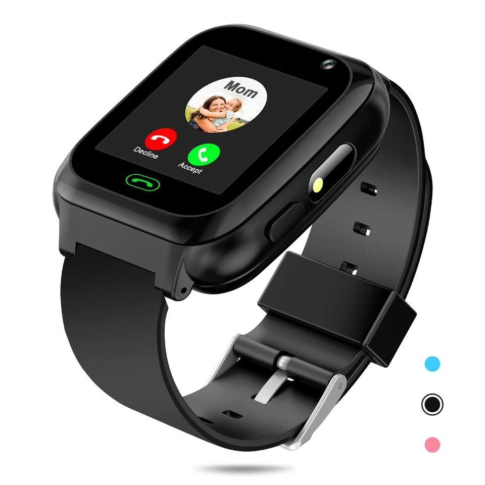 Kinder Smartwatch Musik-Player Kamera Spielen GPS Tracker SOS Armbanduhr DE - Bild 3 von 4