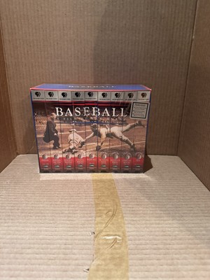 Baseball: A Film by Ken Burns - Nine Inning Boxed Set (VHS, 1997, 9-Tape Set)