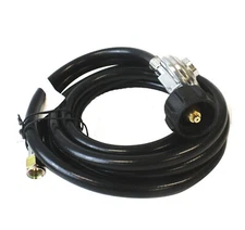 12 Ft Hose Low Pressure Propane Regulator 4 LP Bbq Gas Grill Outdoor Heater