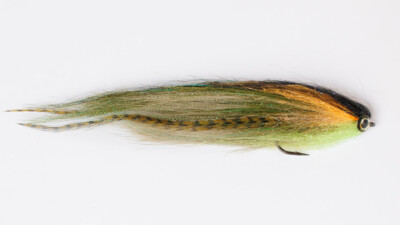 Oliv beige Raubfischstreamer