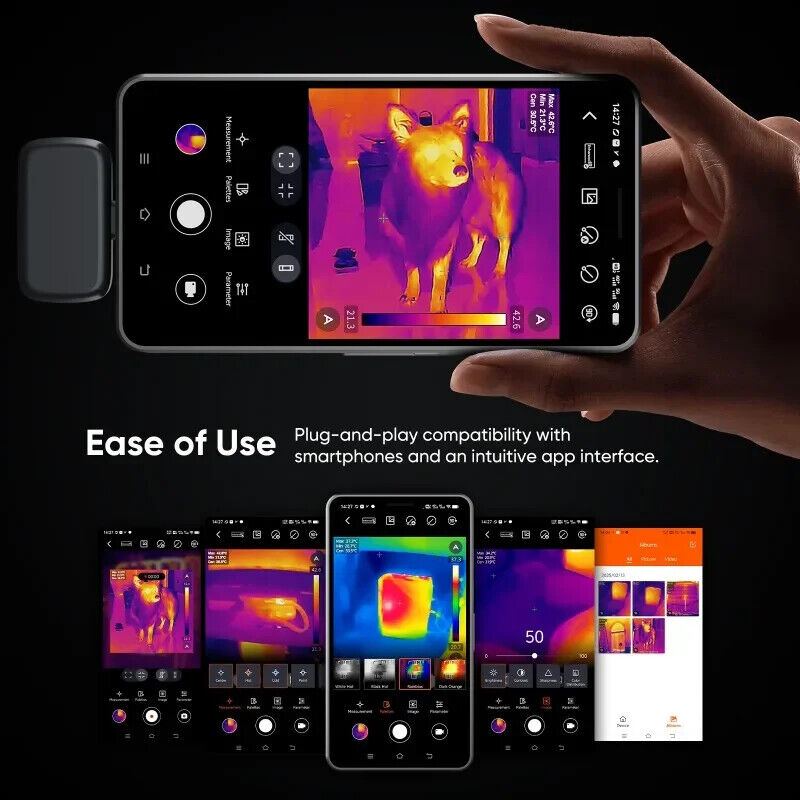 GOYOJO 192X192 IR Thermal Imaging Camera for Android USB GOYOJO 192X192 IR Thermal Imaging Camera for Android USB