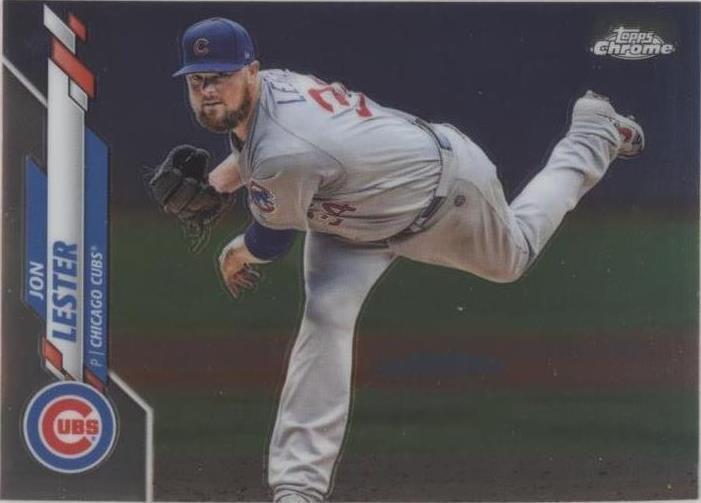 2020 Topps Chrome - Jon Lester #123 - 1 of 1