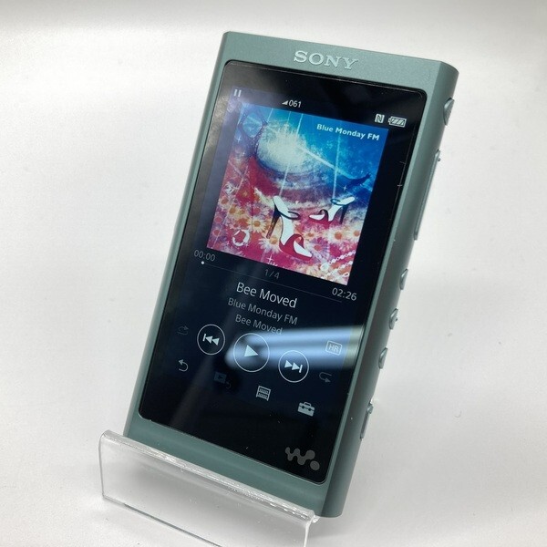 Sony WALKMAN NW-A55HN 16GB Hi-Res Digital Music Player Used Green Good wEarphone