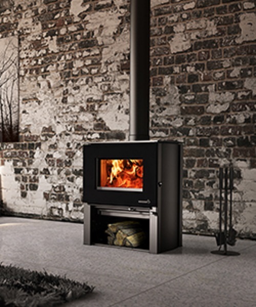 Wood Heater Enerzone Destination Pedestal Fireplace