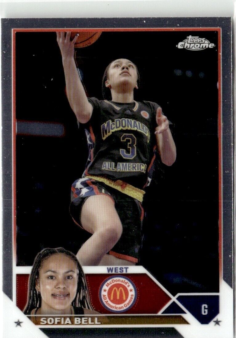 2023-24 CHROME MCDONALD'S ALL AMERICAN SOFIA BELL UNIVERSITY OF OREGON #38