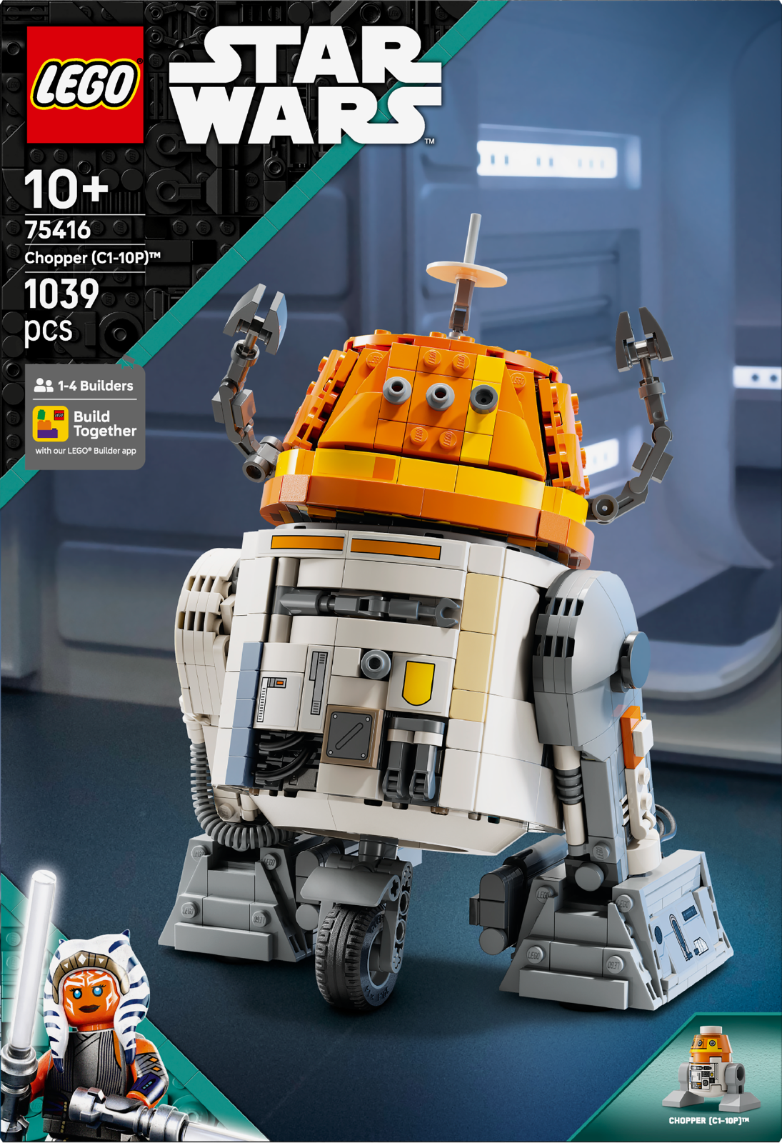 LEGO Star Wars 75416 Chopper (C1-10P) Astromech Droid Figure - Image 3