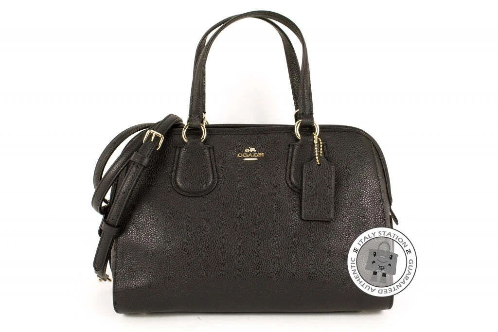 Coach women's pebbled nolita best sale satchel