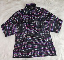 Women's Fila Sport Performance Medium Long Sleeve Quarter Zip Pullover