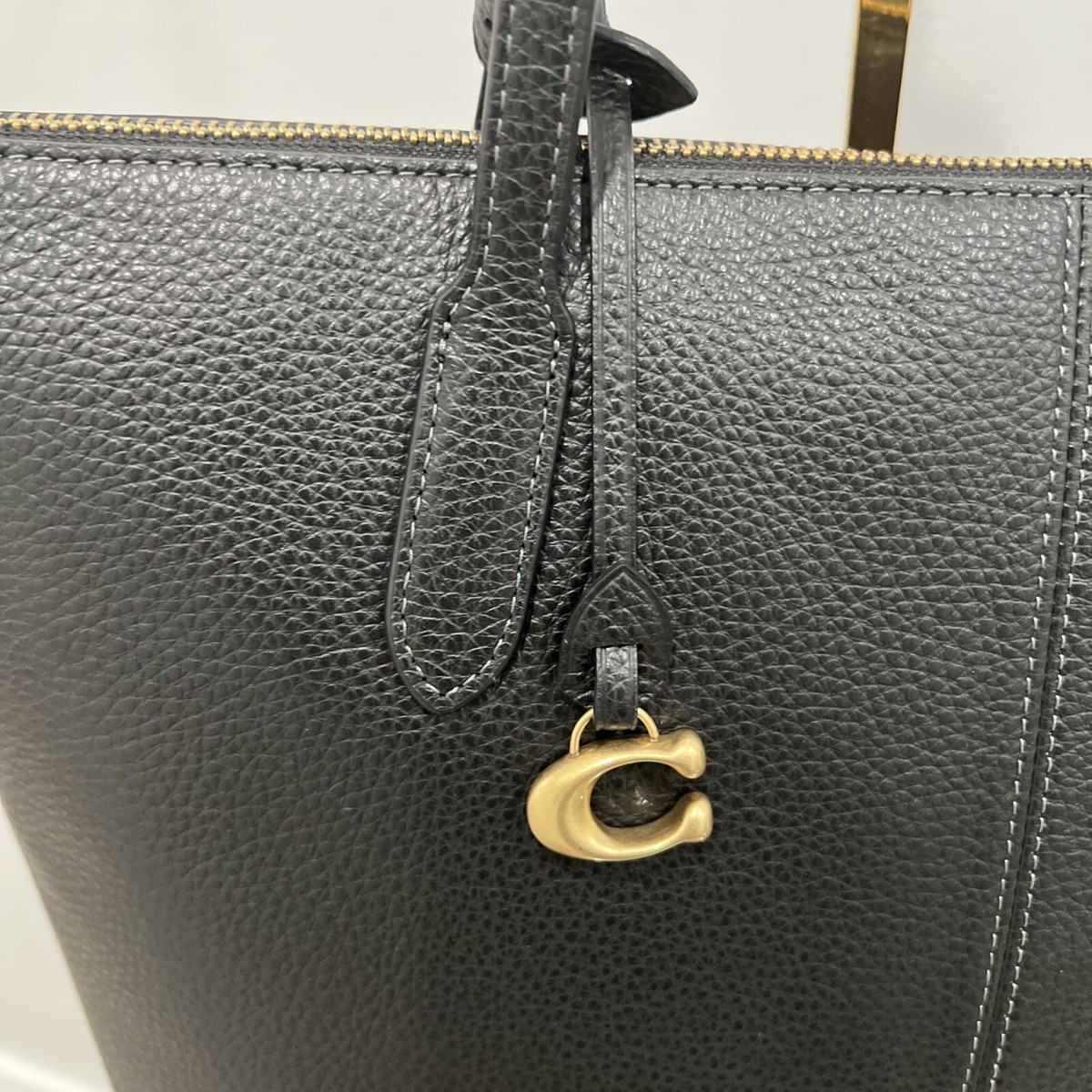 【COACH】Bella Pebbled Leather Tote COACH Bella Pebbled Leather Tote - Macy's