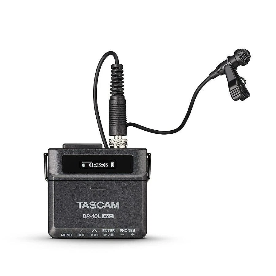 Tascam DR-10L Pro Pin Microphone Field Recorder 32-bit float Recording - Image 2 of 4