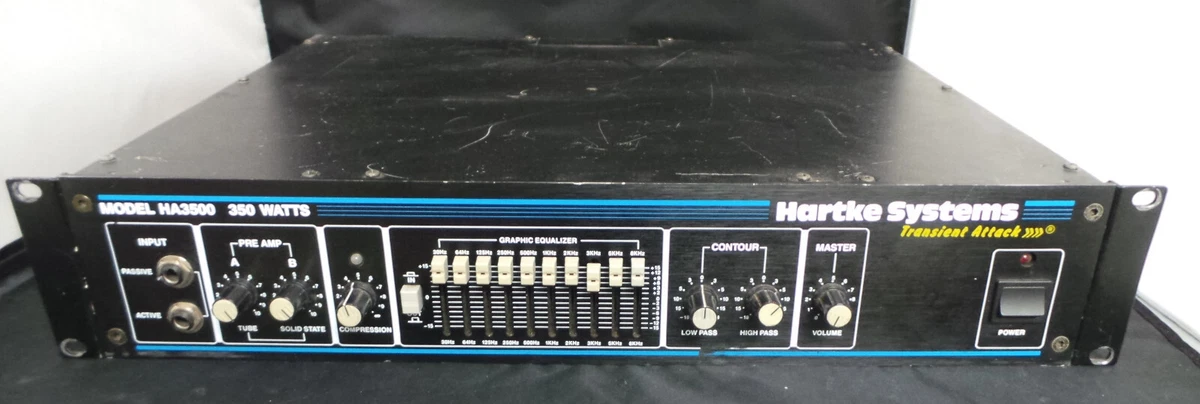 HARTKE HA3500 Systems Transient Attack 350 Watts Bass Amp
