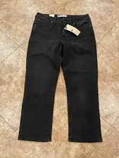 Levi's Women's Mid Rise Skinny Stretch Black Wash 585750115 Size 8M/29