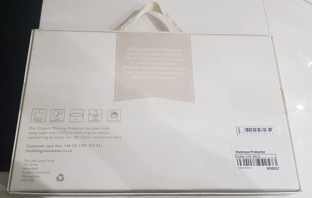 Little green sheep top organic mattress protector