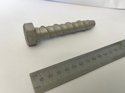 M16*100 mm Donnerschrauben Sechskantkopf Stahl selbstschneidend Multi Fix Betonschraube
